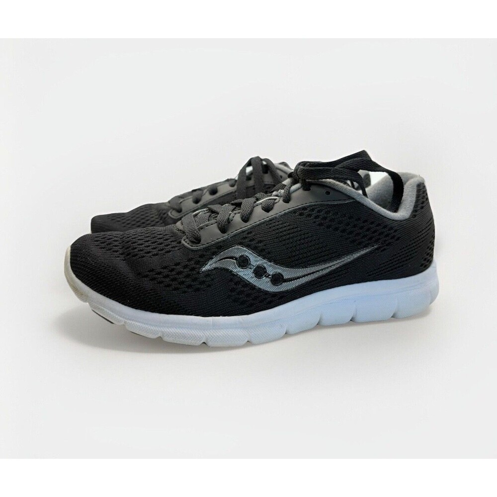 Saucony Cohesion Women's 6 Black White Running Shoes S15269-1 Sneakers